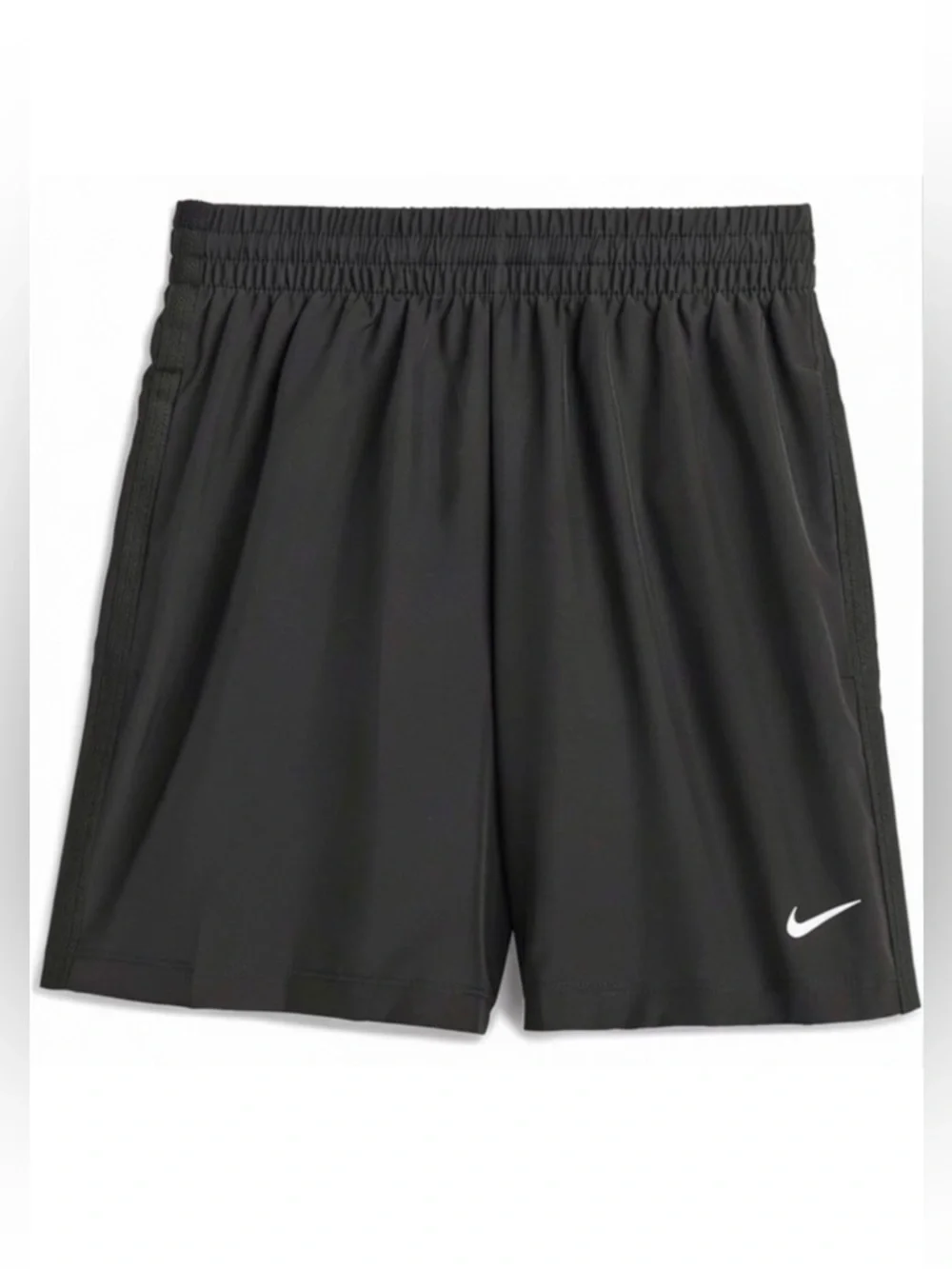 Nike Dri Fir Unlined Drawstring and Elastic Waist Athletic Shorts, Carbon Grey